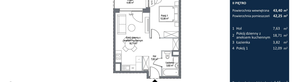 Mieszkanie w inwestycji: Bulvar Apartments - etap II