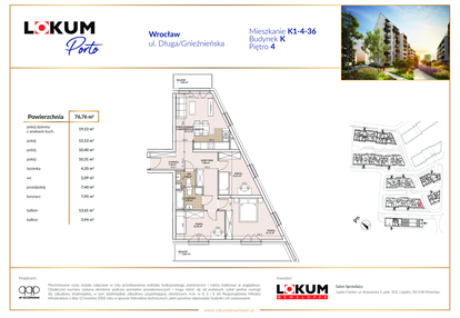 Mieszkanie w inwestycji: Lokum Porto etap II
