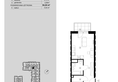 Mieszkanie w inwestycji: Modern Helenów