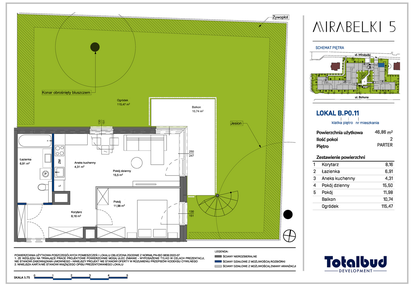 Mieszkanie w inwestycji: Mirabelki 5
