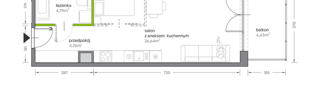 Mieszkanie w inwestycji: Żabiniec Vita