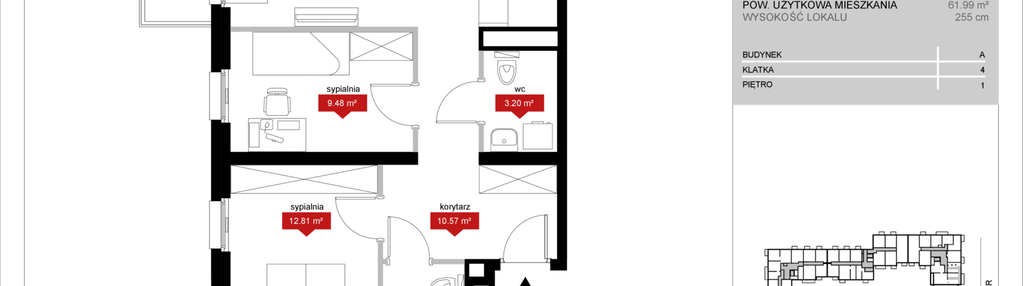 Mieszkanie w inwestycji: Atrium - Nowy Szczepin