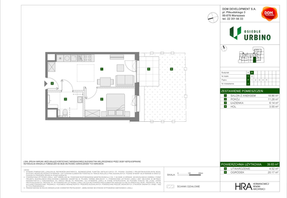 Mieszkanie w inwestycji: Osiedle Urbino etap 4.1