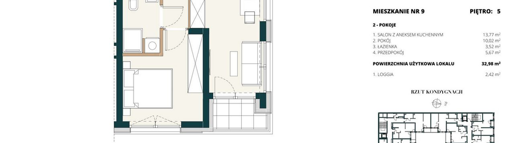 Mieszkanie w inwestycji: Przy Placu Wolności