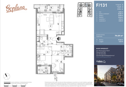 Mieszkanie w inwestycji: Goplana budynek F
