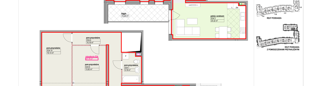 Mieszkanie w inwestycji: Kamienica Zamkowa