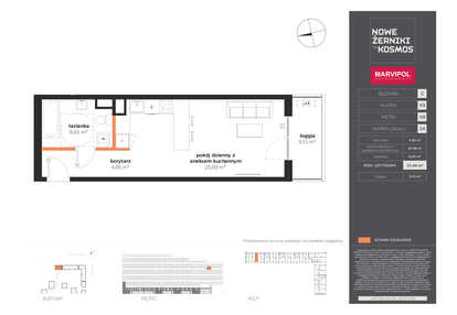Mieszkanie w inwestycji: Nowe Żerniki to KOSMOS