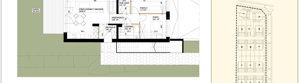 Mieszkanie w inwestycji: Waniliowa