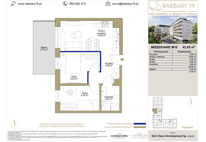 Mieszkanie w inwestycji: Barbary 19