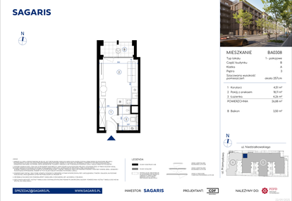 Mieszkanie w inwestycji: Niedziałkowskiego Park