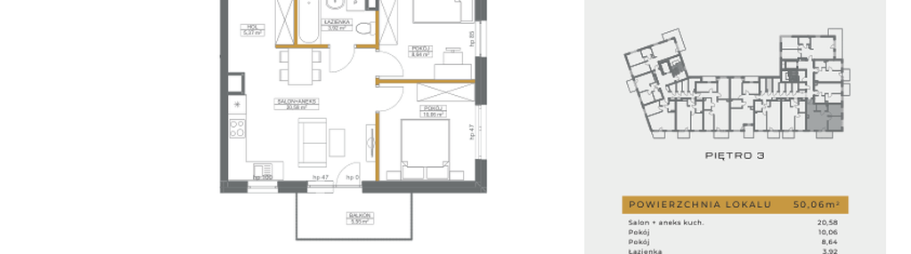 Mieszkanie w inwestycji: PULSE Wzgórze Wolności