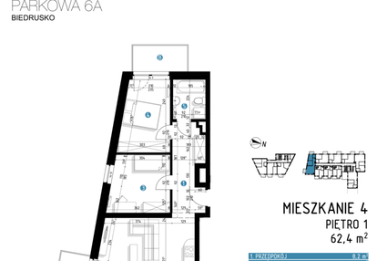 Mieszkanie w inwestycji: Parkowa 6AC - ETAP III