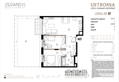 Mieszkanie w inwestycji: Ustronna
