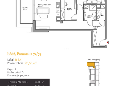 Mieszkanie w inwestycji: Melody Park