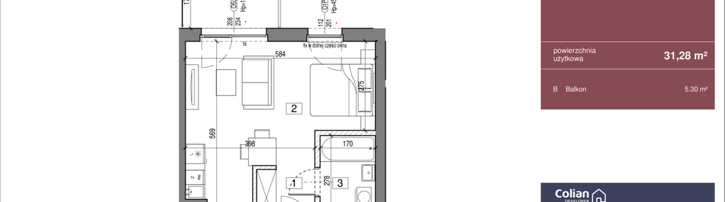 Mieszkanie w inwestycji: Goplana budynek G