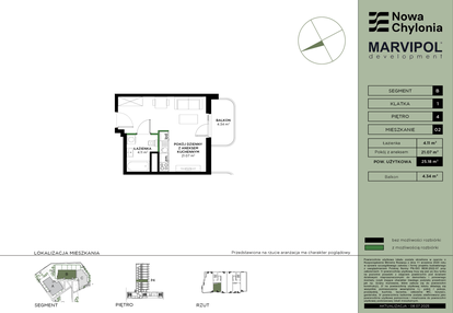 Mieszkanie w inwestycji: Nowa Chylonia