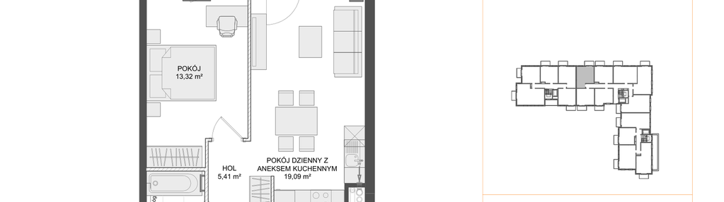 Mieszkanie w inwestycji: Osiedle Przy Błoniach 3 etap III