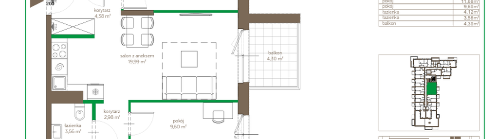Mieszkanie w inwestycji: Ostródzka 123 - II etap