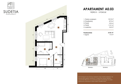 Mieszkanie w inwestycji: Apartamenty Sudetia