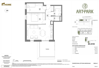 Mieszkanie w inwestycji: Inhome Osiedle ArtPark etap I