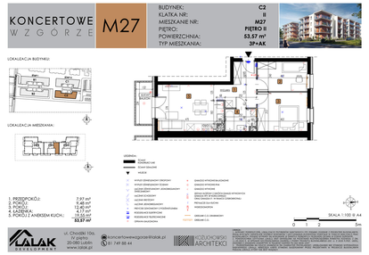 Mieszkanie w inwestycji: Koncertowe Wzgórze etap II