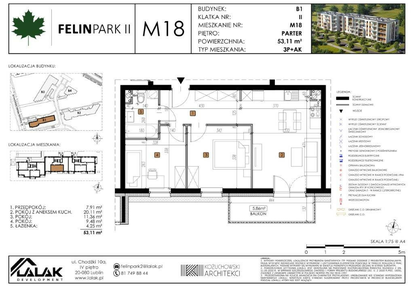 Mieszkanie w inwestycji: Felin Park II