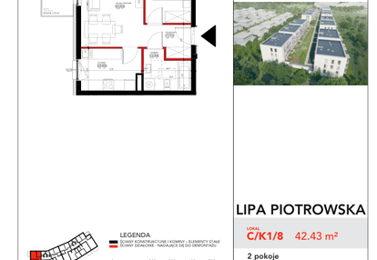 Mieszkanie w inwestycji: Lipa Piotrowska