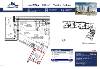 Mieszkanie w inwestycji: Nova Park etap II