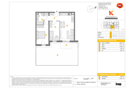 Mieszkanie w inwestycji: Apartamenty Kamieńskiego