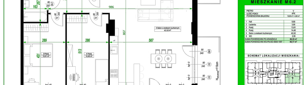 Mieszkanie w inwestycji: City Park Apartments
