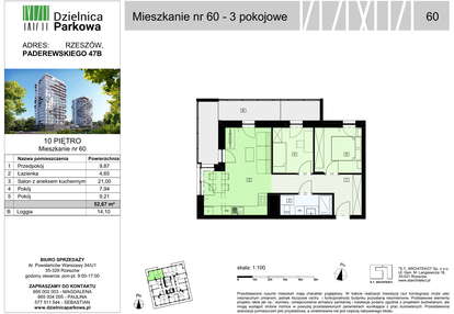 Mieszkanie w inwestycji: Dzielnica Parkowa VII