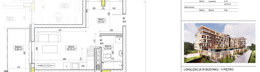 Mieszkanie w inwestycji: Apartamenty Widok Włoszczowa