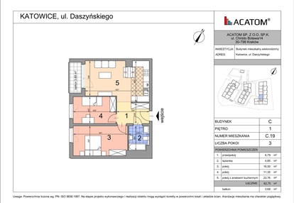 Mieszkanie w inwestycji: Daszyńskiego Park