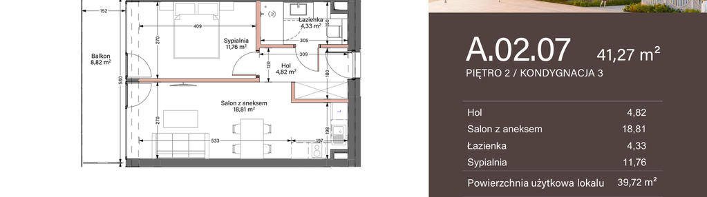 Mieszkanie w inwestycji: Apollo Residence