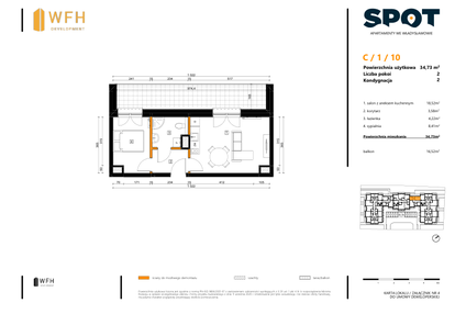 Mieszkanie w inwestycji: SPOT