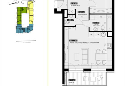 Mieszkanie w inwestycji: Apartamenty Północna etap II