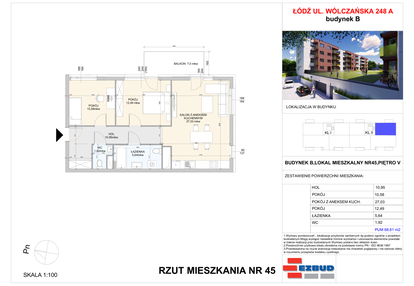 Mieszkanie w inwestycji: Wólczańska 248 - etap II