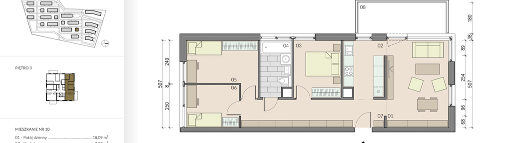 Mieszkanie w inwestycji: Osiedle Premium etap IV
