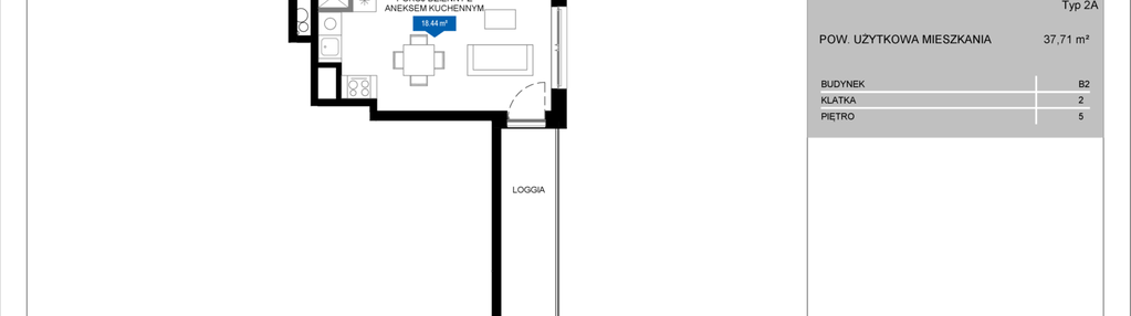 Mieszkanie w inwestycji: Flow - bud. B2 A i bud. B2 B