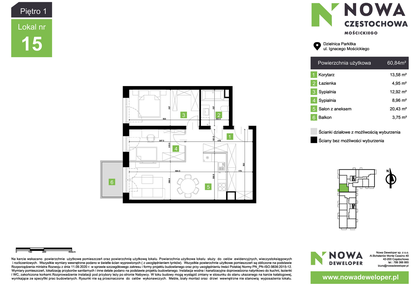 Mieszkanie w inwestycji: Nowa Częstochowa Mościckiego