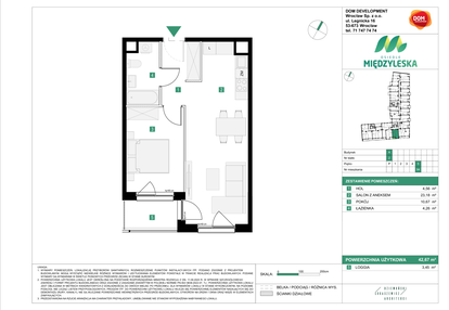 Mieszkanie w inwestycji: Osiedle Międzyleska - etap III