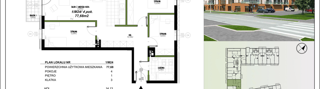 Mieszkanie w inwestycji: Apartamenty nad Bugiem - etap II