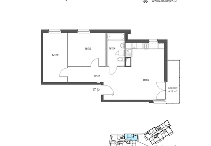 Mieszkanie w inwestycji: Wzgórze Krzemionki II
