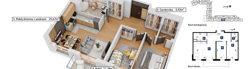 Mieszkanie w inwestycji: Nova Park etap III