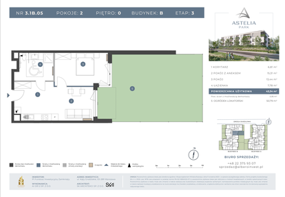 Mieszkanie w inwestycji: Astelia Park etap 1A i 3
