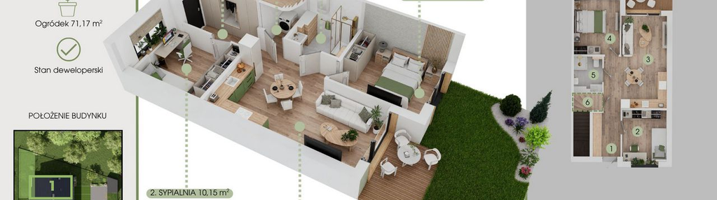 Mieszkanie w inwestycji: Green House Tuwima