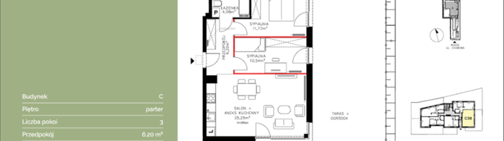 Mieszkanie w inwestycji: Stawowa Residence - etap V