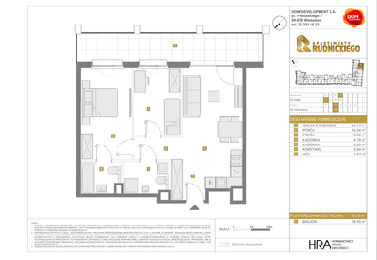 Mieszkanie w inwestycji: Apartamenty Rudnickiego