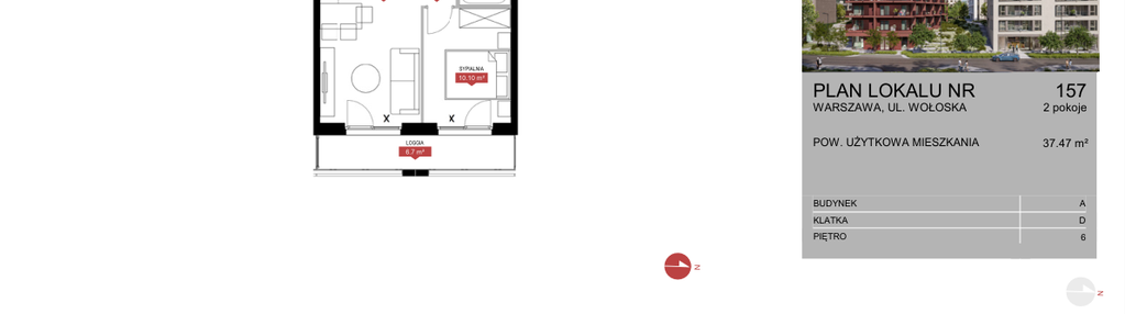 Mieszkanie w inwestycji: Modern Mokotów etap 1 budynek A, B1 i B2