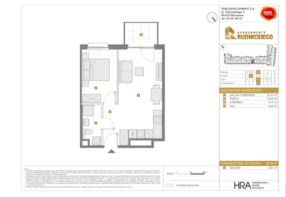 Mieszkanie w inwestycji: Apartamenty Rudnickiego